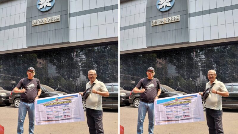 Menembus Jarak dan Merawat Asa, Ketika Personel Paguyuban Wartawan Banggai Mengetuk Pintu Dewan Pers
