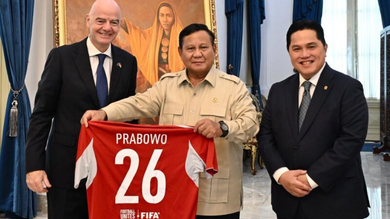 Sukses Gelar FIFA ASEAN Cup 2026, Presiden FIFA Temui Prabowo dan Ajak Nonton Final Malam Ini