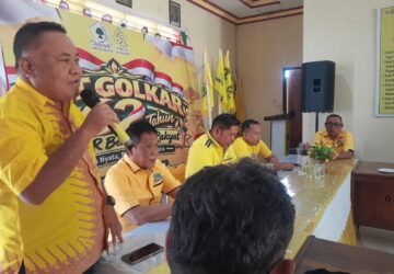 Lima Tokoh Birokrat dan Politisi Muda Resmi Bergabung ke Golkar Banggai, Irwanto Kulap: Keluar Satu, Tumbuh Seribu