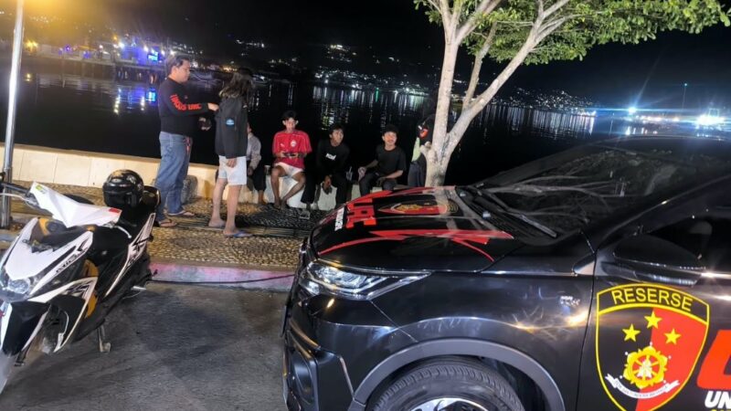 Menyasar Pemuda Kongko-Kongko di Luwuk, Patroli Dini Hari Polresta Banggai Temukan Ini