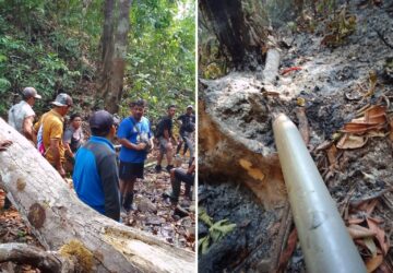 Jeritan Warga Pinapuan: Pipa Terbakar, Sumur Mengering, Berjalan Jauh Ke Sungai Demi Setetes Air