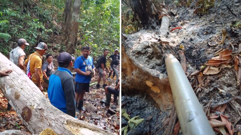 Jeritan Warga Pinapuan: Pipa Terbakar, Sumur Mengering, Berjalan Jauh Ke Sungai Demi Setetes Air