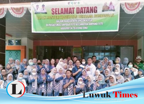 Menkes RI Berkunjung ke Touna, Dinkes Minta Alat ST Scan Rumah Sakit