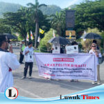 Gelar Aksi Damai di Adipura Luwuk, Banggai Bergerak Suarakan Lawan Politik Dinasti