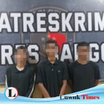 Resmob Polres Banggai Bekuk Tiga Pelaku Pengeroyokan di Jalan Pelita Luwuk