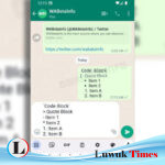 WhatsApp Hadirkan Format Teks Baru di iOS dan Android, Begini Cara Kerjanya