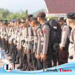 902 Personel Diterjunkan BKO Pam TPS, Wakapolda Sulteng Tekankan Netralitas dan Profesionalisme