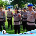 Personel BKO Pengamanan TPS Polda Sulteng Tiba di Banggai