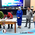 Pemda dan DPRD Banggai Teken Nota Kesepakatan RPJPD 2025-2045