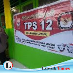 Caleg DPR RI Dapil Sulteng Partai Gerindra Amalya Murad Menang di TPS 12 PSU Kelurahan Luwuk