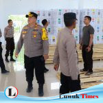 Jelang Rekapitulasi Tingkat Kabupaten, Kapolres Banggai Cek Gudang Logistik