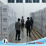Gudang Logistik KPU Banggai Masih Ditongkrongi Polisi