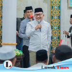 Tim Safari Ramadhan Pemprov Sulteng di Masjid Agung Annur Luwuk