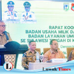 Rakor BUMD dan BLUD se Sulteng Dipusatkan di Luwuk Banggai