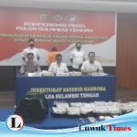 Resnarkoba Polda Sulteng Tangkap Kurir Sabu 15 Kg