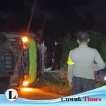 Truk Ekspedisi Terguling di Jalan Trans Bunta Banggai, Seorang IRT Jadi Korban
