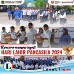 Kantor Pertanahan Banggai Peringati Hari Lahir Pancasila 1 Juni 2024 di Luwuk