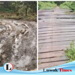 Kondisi Jalan dan Jembatan di Desa Dongkalan Pagimana Memprihatinkan