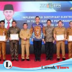 Menteri AHY Beri Penghargaan Empat Pemerintah Kabupaten/Kota di Jambi atas Kontribusi Meringankan BPHTB