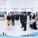 Lantik 29 Pejabat Kementerian ATR/BPN, Menteri AHY Tekankan Kinerja Optimal untuk Capai Target 100 Hari ke Depan