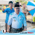 Bantu Rp100 Juta Pembangunan Masjid di Toili Jaya, Ini Harapan Bupati Banggai Amirudin