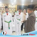 Bupati Banggai Amirudin Kukuhkan 46 Calon Paskibraka