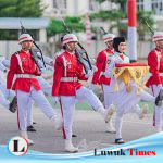 Ini Para Personel Paskibraka Banggai yang Bertugas pada Penurunan Bendera Merah Putih di Luwuk