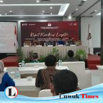 Rakor Lanjutan Persiapan Pendaftaran Paslon, KPU Banggai Undang Stakeholder