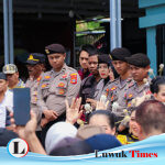 Hari Terakhir Pendaftaran Paslon Pilkada 2024, Polres Banggai dan TNI Siaga di KPU