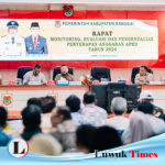Pemkab Banggai Monitoring, Evaluasi, dan Pengendalian Penyerapan APBD Tahun 2024