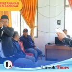 Kepala Kantor BPN Kabupaten Banggai Harjiman Lantik PPATS Kecamatan Moilong