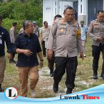 Ketua KPU Banggai Dampingi Karo Ops Polda Sulteng Cek Gudang Logistik