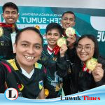 Atlet Petanque Banggai Frisca Pricillia Berkontribusi Medali Emas buat Sulteng di PON XXI