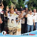 Blusukan di Desa Padang Kintom, AT-FM Disambut Histeris Emak Emak