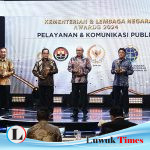 Kementerian ATR/BPN Terima Penghargaan Pelayanan dan Komunikasi Publik