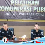 Humas Polres Banggai Gelar Pelatihan Publikasi di Media Sosial