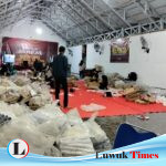 Dikawal TNI dan Polri, KPU Banggai Packing Kotak Suara
