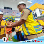 Wabup Furqanuddin Pembina Upacara Hari Bakti PU ke 79 di Dinas PUPR Banggai