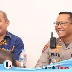 KPU Banggai dapat Acungan Jempol Kapolres AKBP Putu Hendra