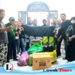 Sukses Antar AT-FM 2 Periode, FORMI Banggai Bantu Korban Kebakaran Pasar Sentral Luwuk