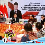 Menteri Nusron Minta Kanwil BPN Provinsi Bali Jawab Tantangan Birokrasi Modern