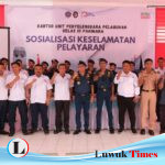 KUPP Kelas III Pagimana Gelar Sosialisasi Keselamatan Pelayaran
