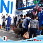 Sepekan Jelang Natal, 451 Pemudik Tiba di Pelabuhan Luwuk