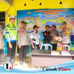 Kapolres Banggai Pantau Pos PAM Lilin Disejumlah Titik