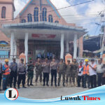 Perayaan Natal di Luwuk Kabupaten Banggai Berjalan Kondusif
