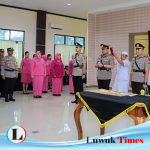 Empat Pejabat di Lingkungan Polres Banggai Sertijab