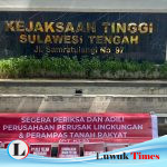 Demo di Kejati Sulteng, KMPB Sebut 3 Tahun PT KLS tanpa SK Pembaruan HGU