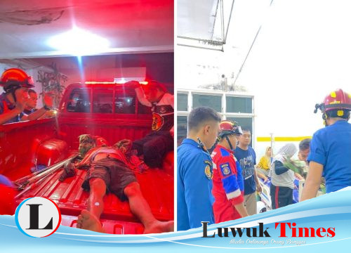 Bantu Korban Tabrak Lari di Luwuk Selatan, Damkar Banggai Banjir Pujian