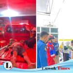 Bantu Korban Tabrak Lari di Luwuk Selatan, Damkar Banggai Banjir Pujian