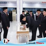 Pesan Menteri Nusron Saat Melantik Pejabat Struktural dan Fungsional